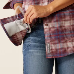 Ariat Tops & T-Shirts|Oberteile & T-Shirts*Rebar Flannel DuraStretch Work Shirt PEARL GREY