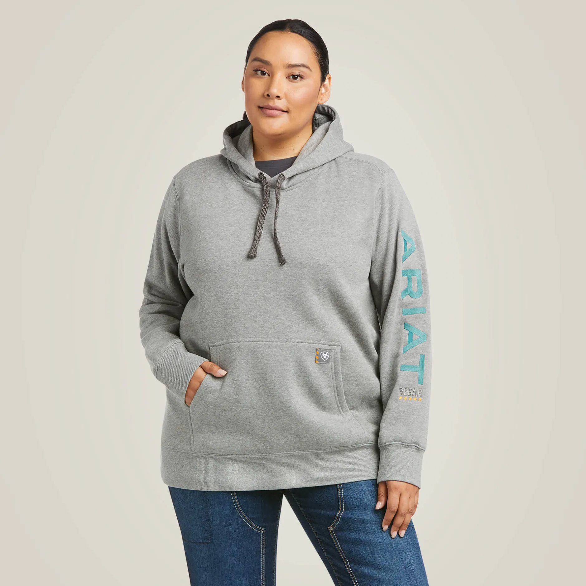 Ariat Hoodies & Sweatshirts|Work*Rebar Graphic Hoodie HEATHER GREY