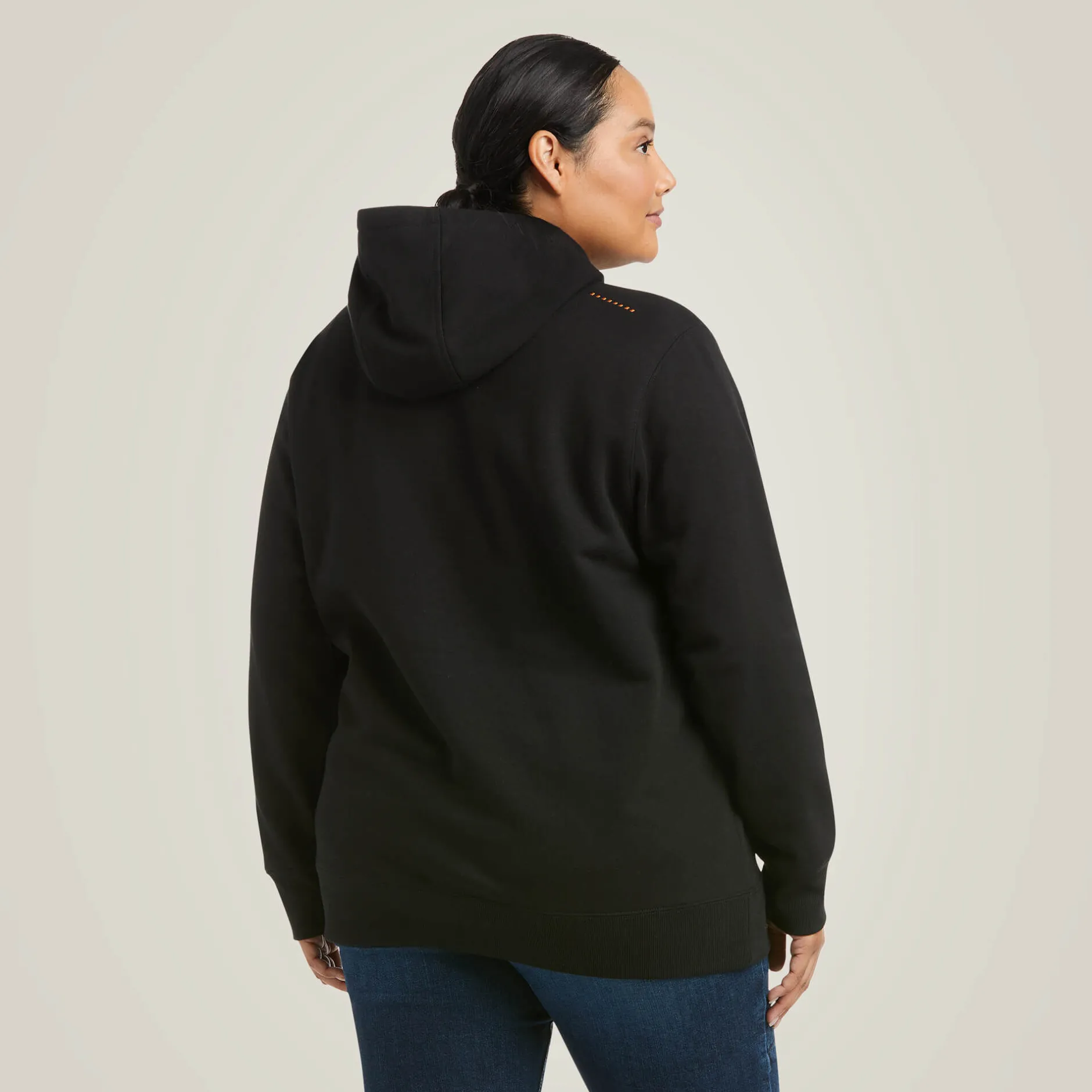 Ariat Hoodies & Sweatshirts|Work*Rebar Graphic Hoodie BLACK/PURPLE