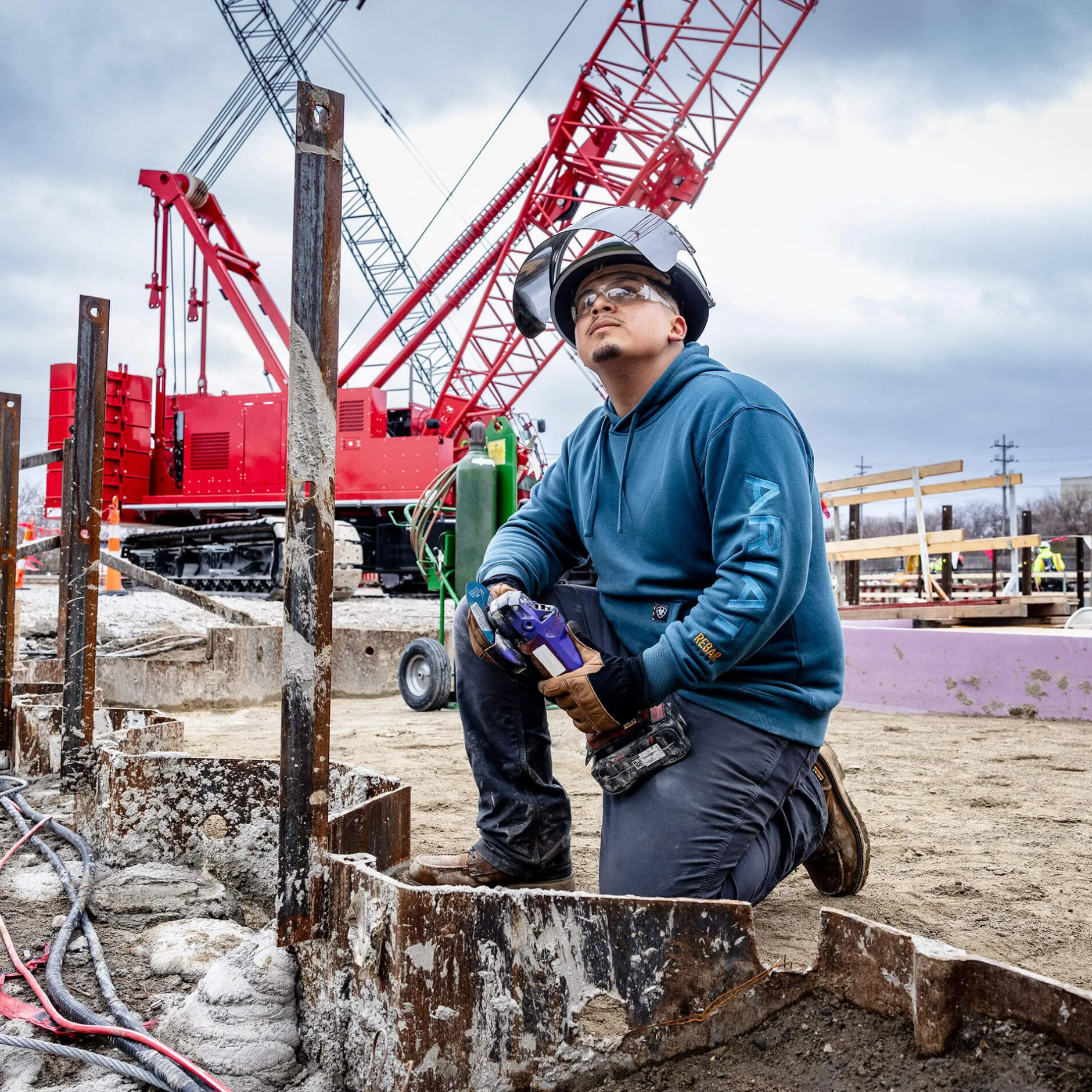 Ariat Hoodies & Sweatshirts|Work*Rebar Graphic Hoodie