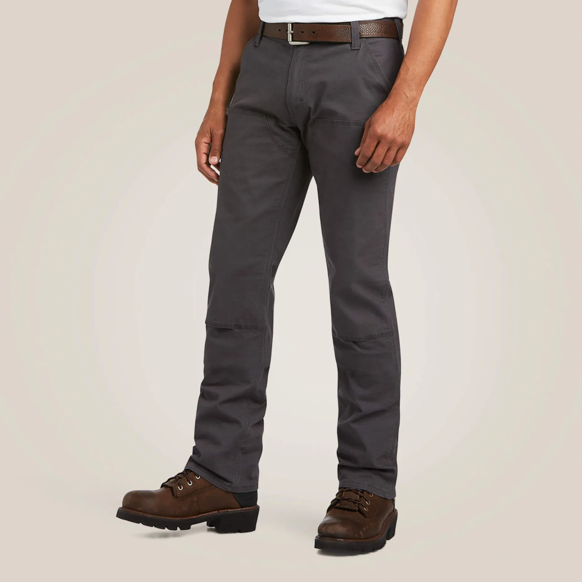 Ariat Arbeitshosen|Work*Rebar M7 DuraStretch Made Tough Double Front Straight Trouser REBAR GREY