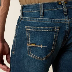 Ariat Arbeitsjeans|Arbeitshosen*Rebar M7 Slim DuraStretch Edge Stackable Straight Leg Jean BODIE