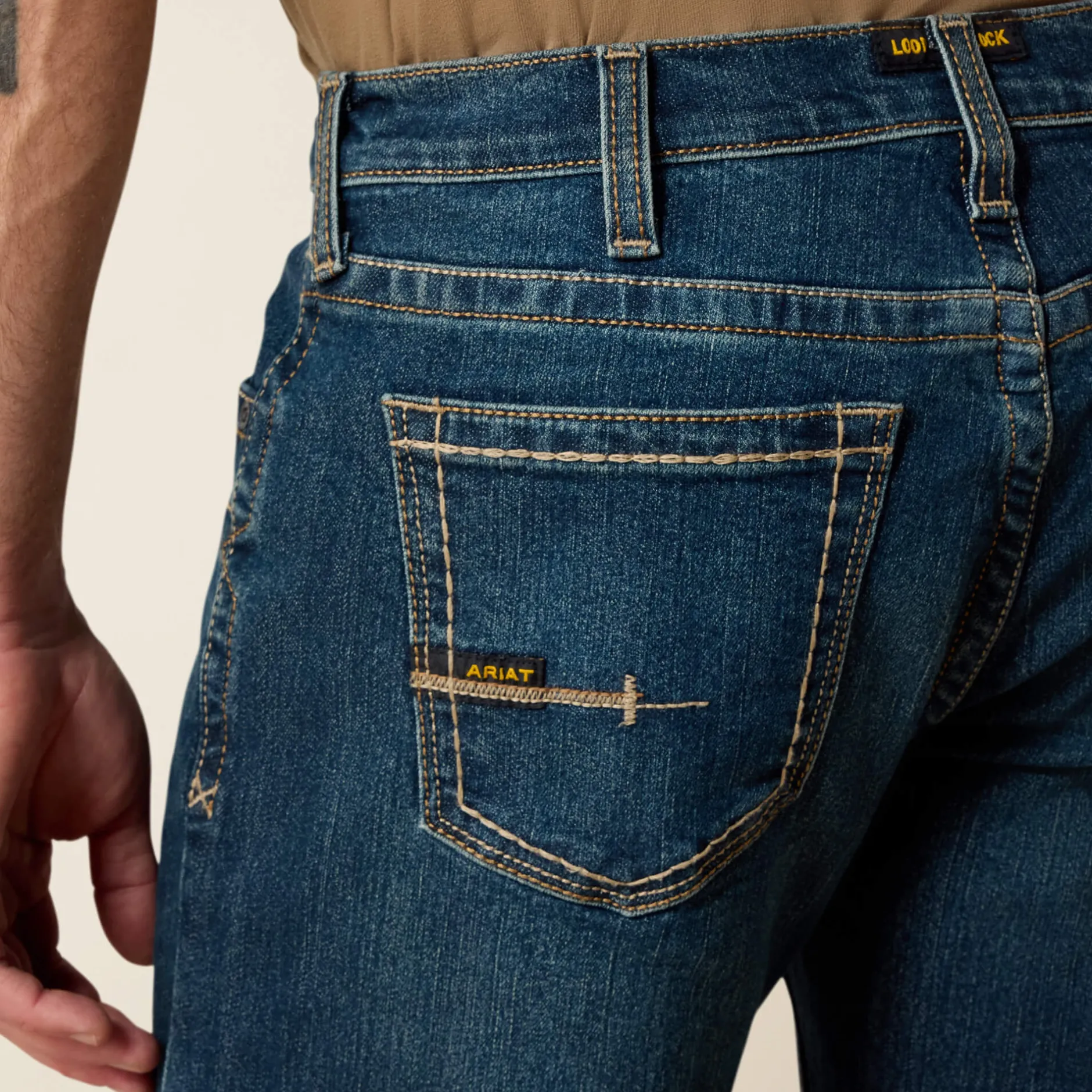 Ariat Arbeitsjeans|Arbeitshosen*Rebar M7 Slim DuraStretch Edge Stackable Straight Leg Jean BODIE