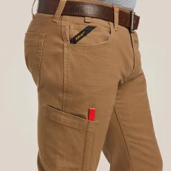 Ariat Arbeitshosen|Work*Rebar M7 Slim DuraStretch Made Tough Straight Trouser FIELD KHAKI