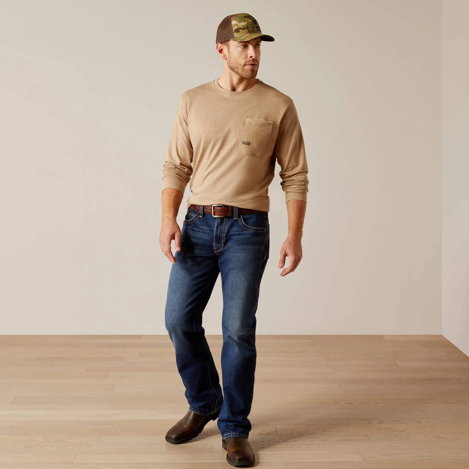 Ariat Arbeitsjeans|Work*Rebar M5 Straight Acclimatize Straight Jean GALVESTON