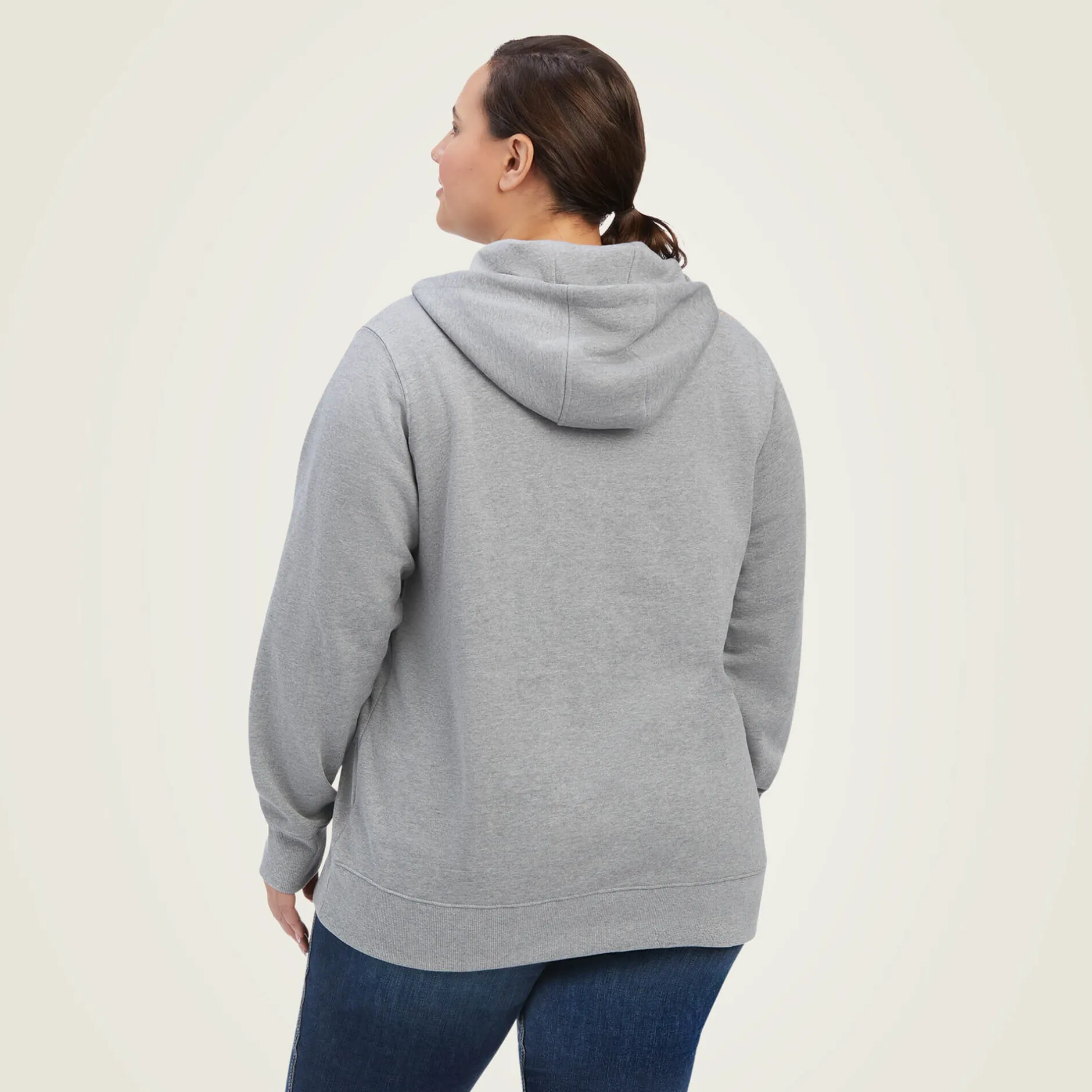 Ariat Hoodies & Sweatshirts|Work*Rebar Skill Set 1/2 Zip Hoodie HEATHER GREY