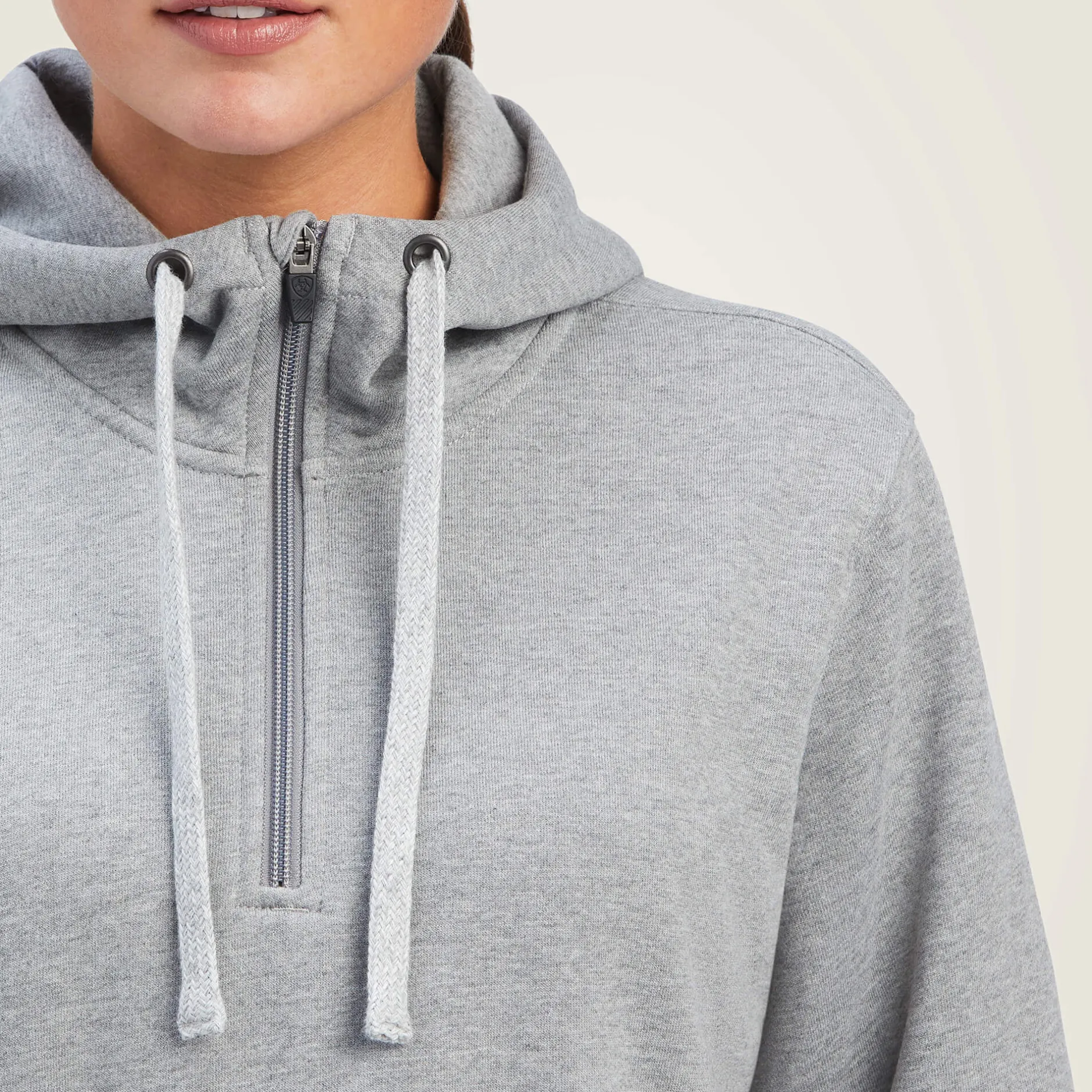 Ariat Hoodies & Sweatshirts|Work*Rebar Skill Set 1/2 Zip Hoodie HEATHER GREY
