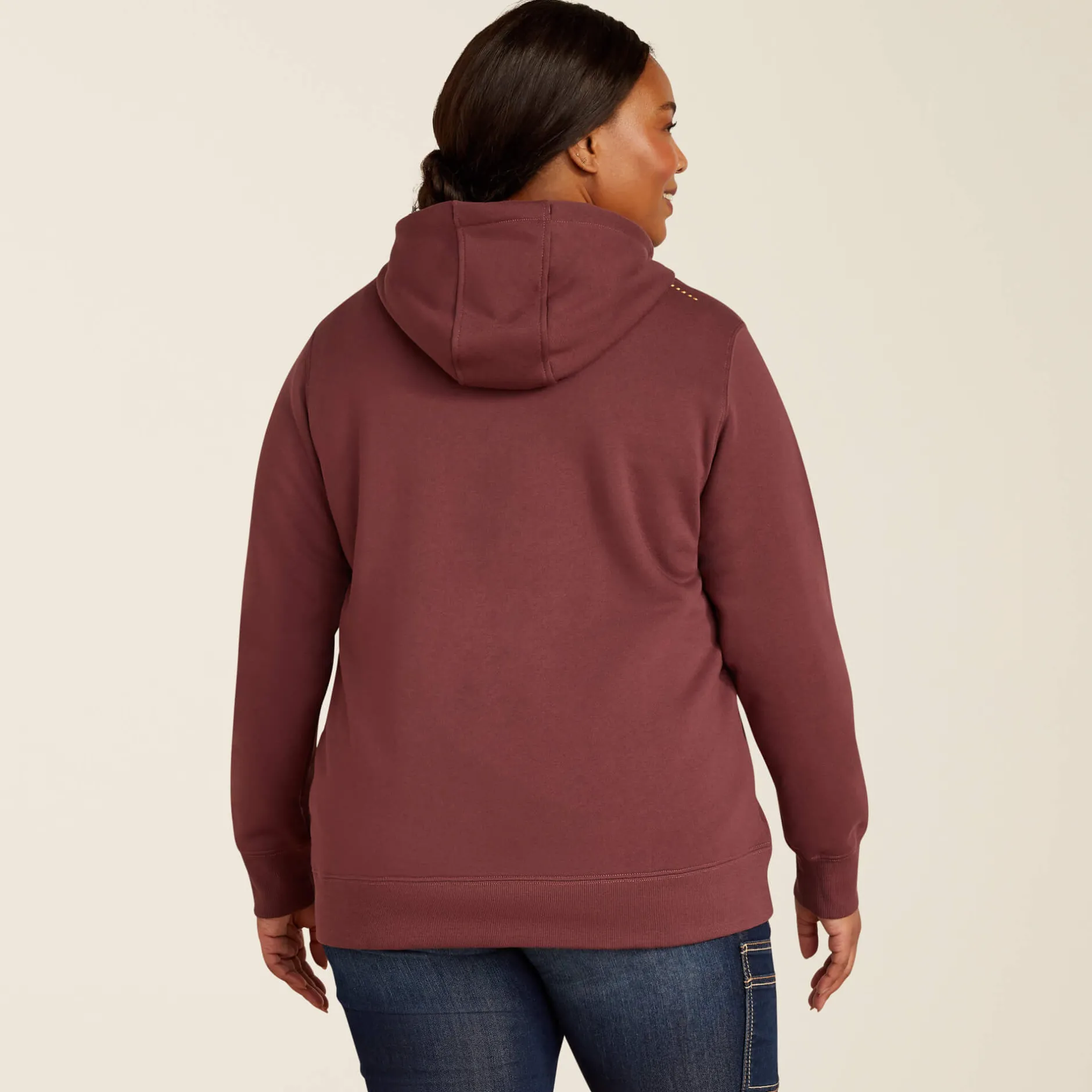 Ariat Hoodies & Sweatshirts|Work*Rebar Skill Set 1/2 Zip Hoodie CATAWBA GRAPE