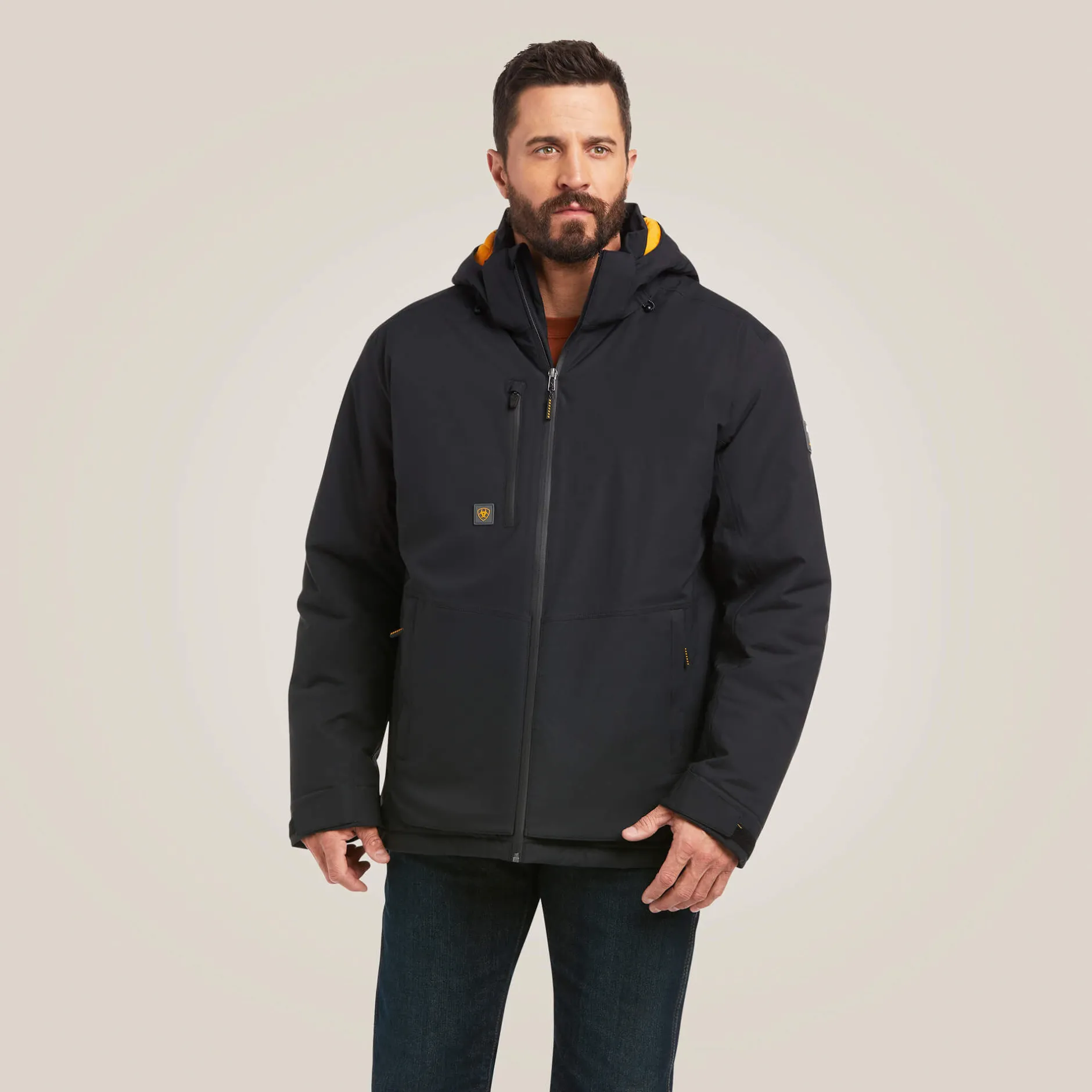 Ariat Jacken|Work*Rebar Storm Fighter 2.0 Waterproof Jacket BLACK
