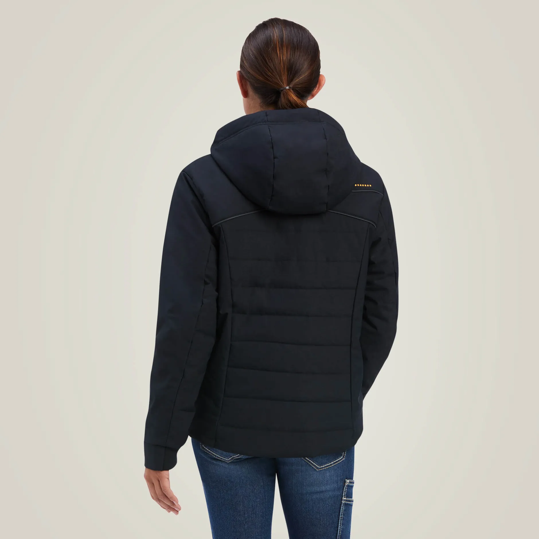 Ariat Jacken|Work*Rebar Valkyrie Stretch Canvas Insulated Jacket BLACK