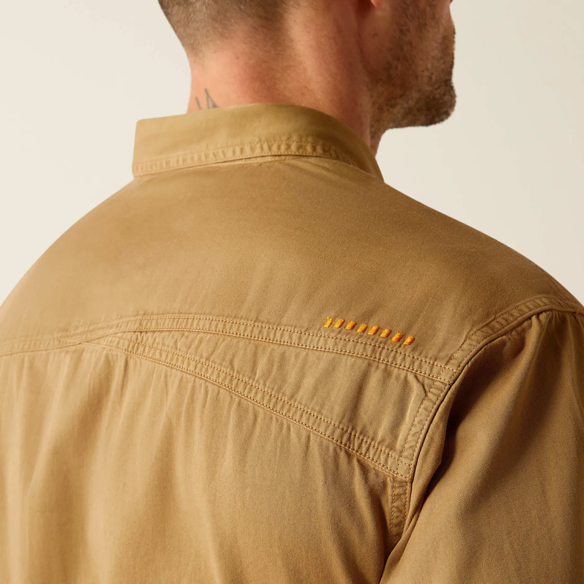 Ariat Tops & T-Shirts|Work*Rebar Washed Twill Work Shirt REBAR KHAKI