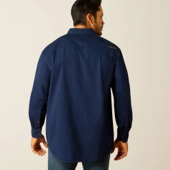 Ariat Tops & T-Shirts|Work*Rebar Washed Twill Work Shirt NAVY