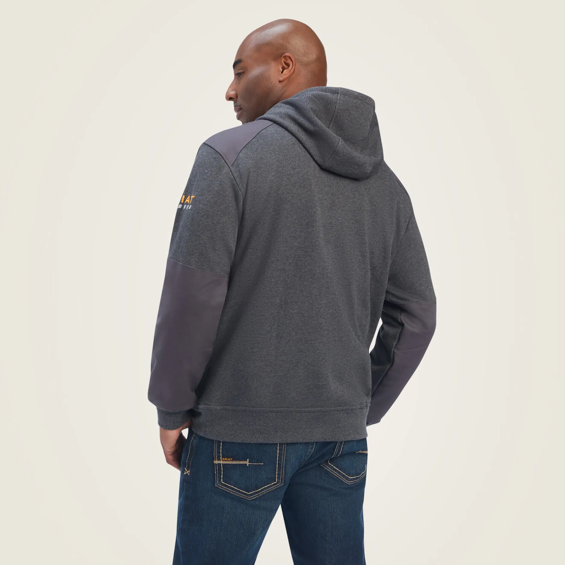 Ariat Hoodies & Sweatshirts|Work*Rebar Workman DuraCanvas Hoodie CHARCOAL HEATHER