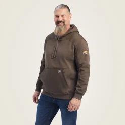 Ariat Hoodies & Sweatshirts|Work*Rebar Workman DuraCanvas Hoodie WREN HEATHER