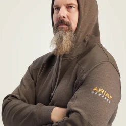 Ariat Hoodies & Sweatshirts|Work*Rebar Workman DuraCanvas Hoodie WREN HEATHER