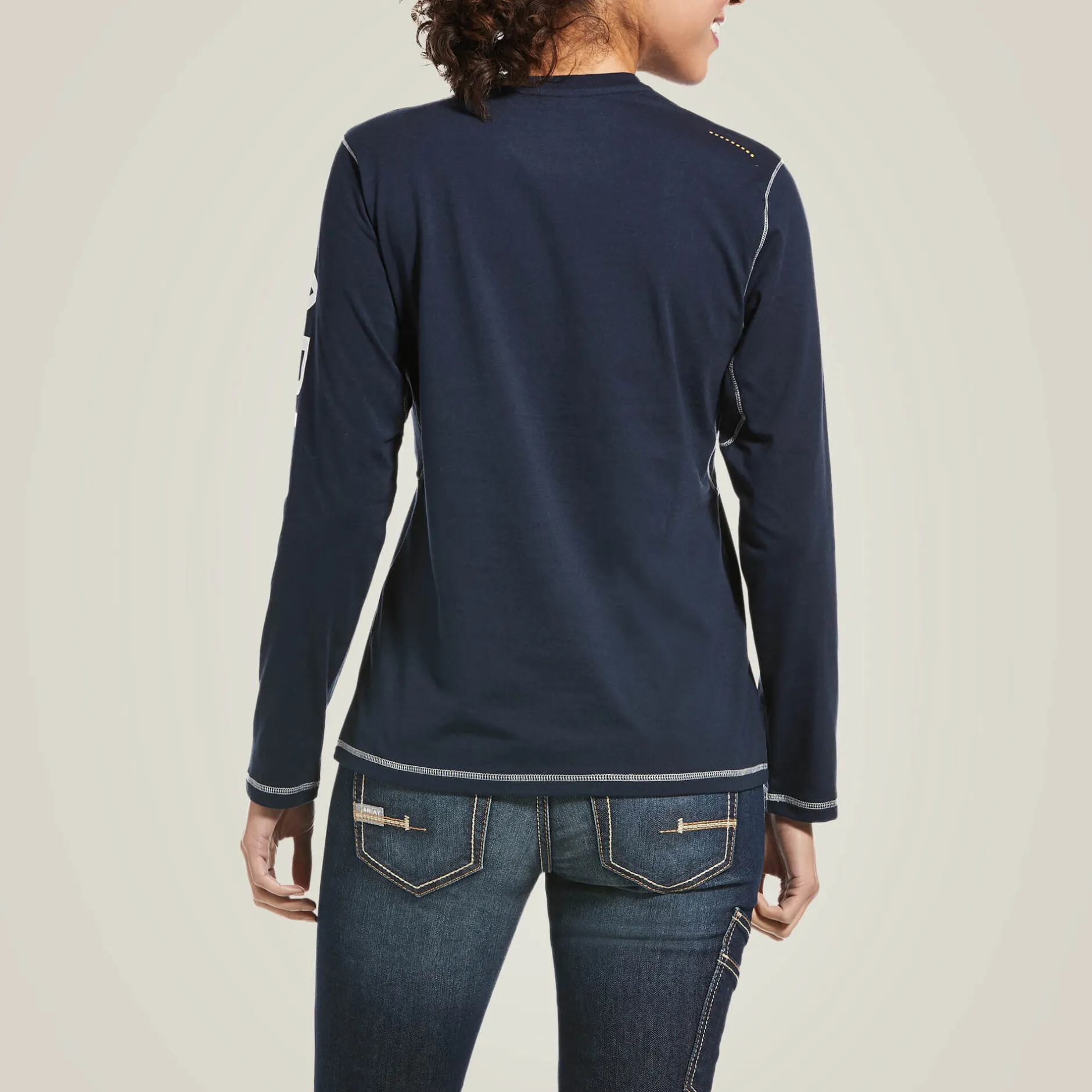 Ariat Tops & T-Shirts|Work*Rebar Workman Logo T-Shirt NAVY