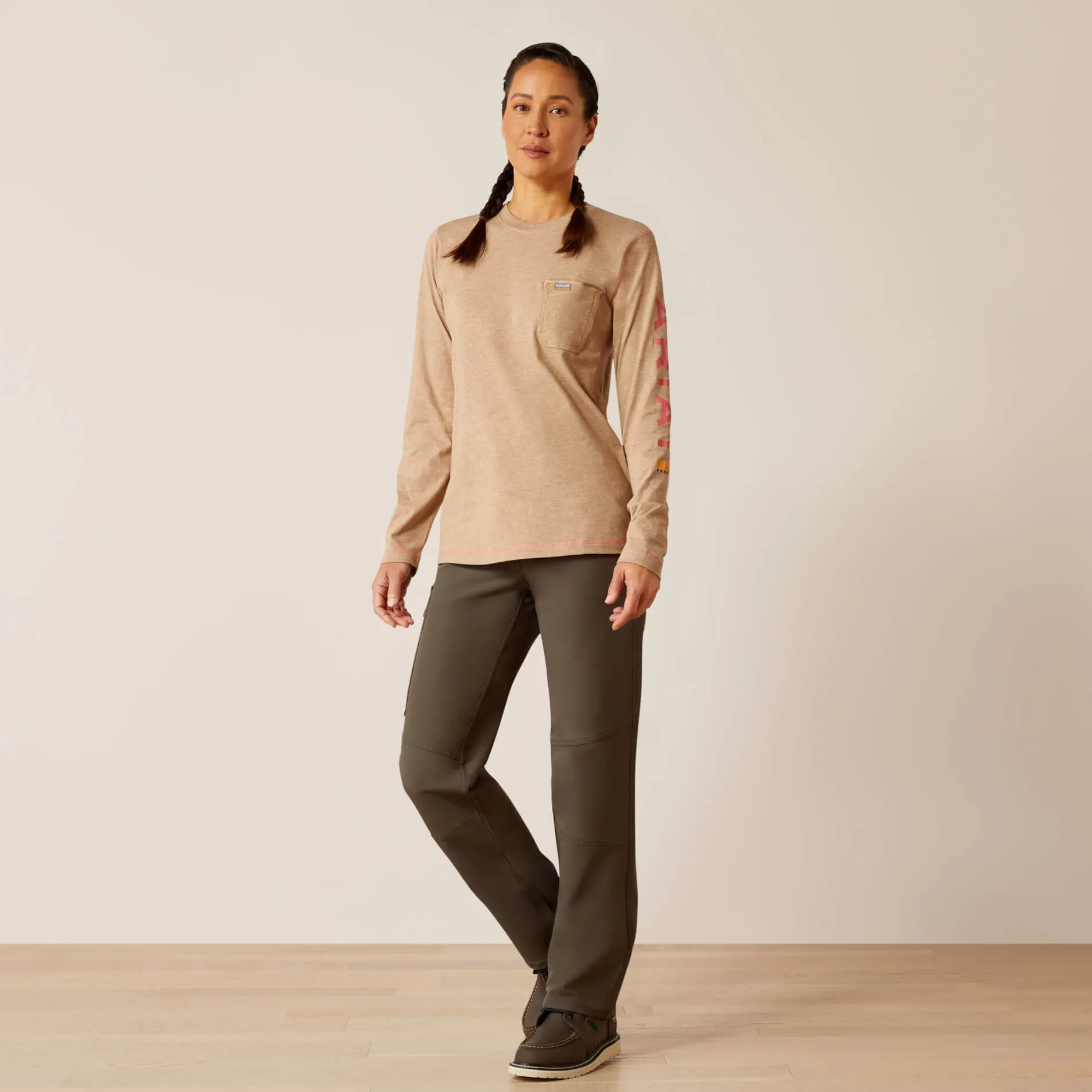 Ariat Tops & T-Shirts|Work*Rebar Workman Logo T-Shirt