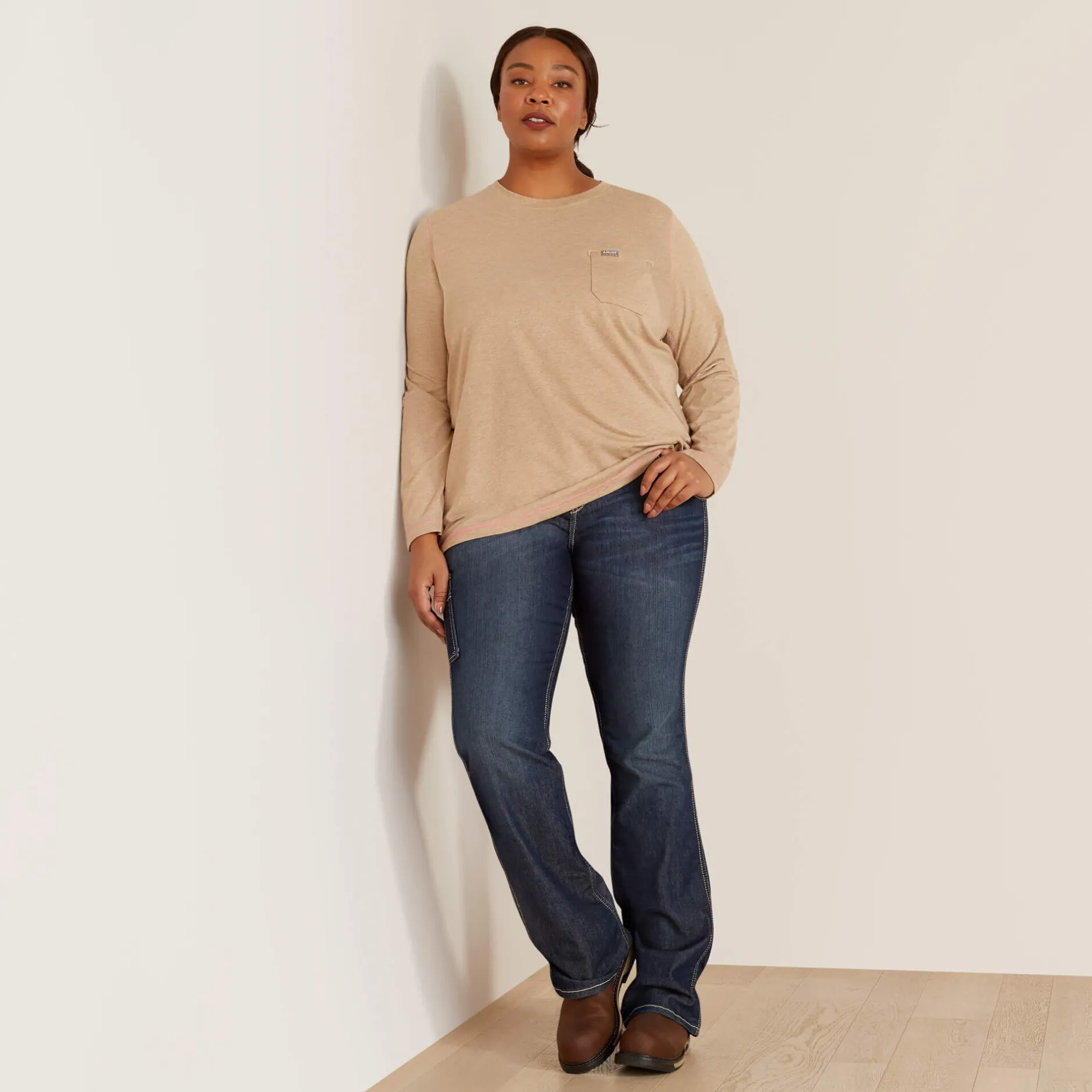 Ariat Tops & T-Shirts|Work*Rebar Workman Logo T-Shirt