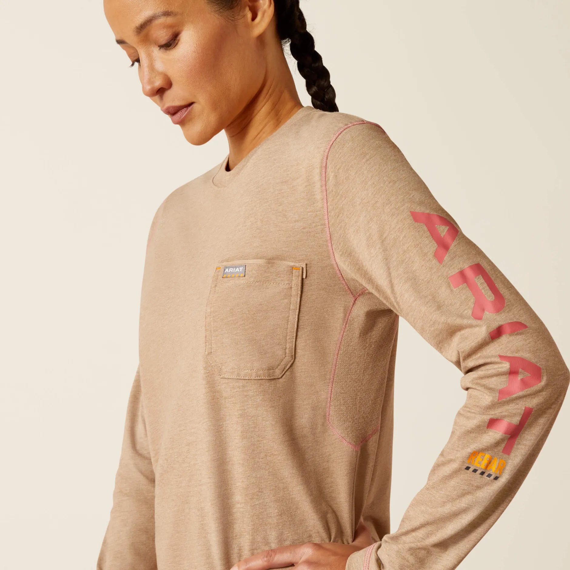 Ariat Tops & T-Shirts|Work*Rebar Workman Logo T-Shirt