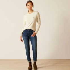 Ariat Oberteile & T-Shirts*Rein Seal T-Shirt NATURAL
