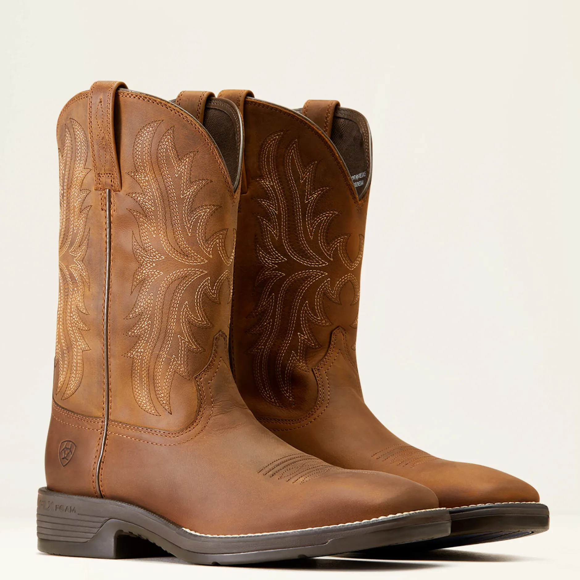 Ariat Performance Westernstiefel|Western*Ridgeback Western Boot OILY DISTRESSED TAN