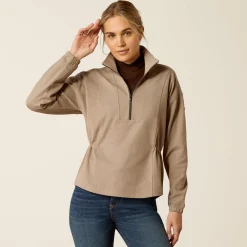 Ariat Sweatshirts & Hoodies*Ryeland 1/2 Zip Sweatshirt BRINDLE