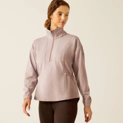 Ariat Sweatshirts & Hoodies*Ryeland 1/2 Zip Sweatshirt PURPLE DOVE