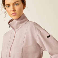 Ariat Sweatshirts & Hoodies*Ryeland 1/2 Zip Sweatshirt PURPLE DOVE