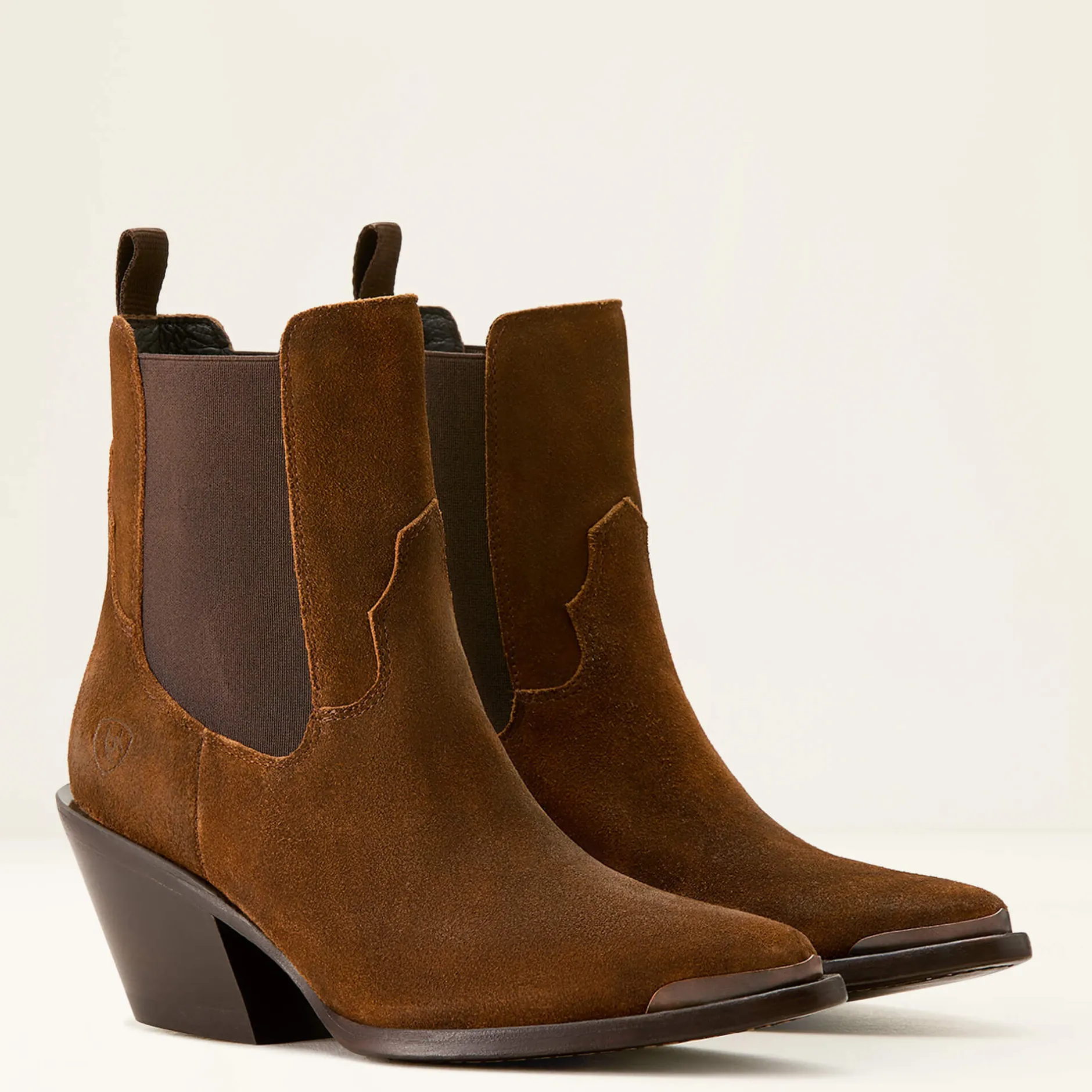 Ariat Fashion-Westernstiefel|Wildleder Schuhe & Stiefel*Shiloh Bootie DARK GINGER SUEDE