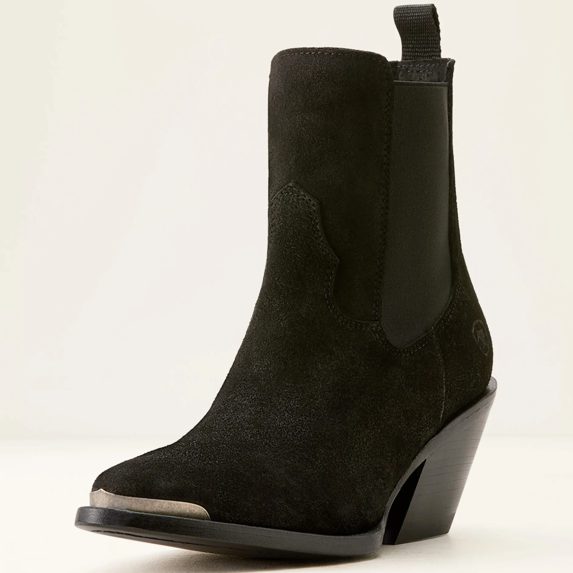 Ariat Fashion-Westernstiefel|Wildleder Schuhe & Stiefel*Shiloh Bootie DISTRESSED BLACK SUEDE