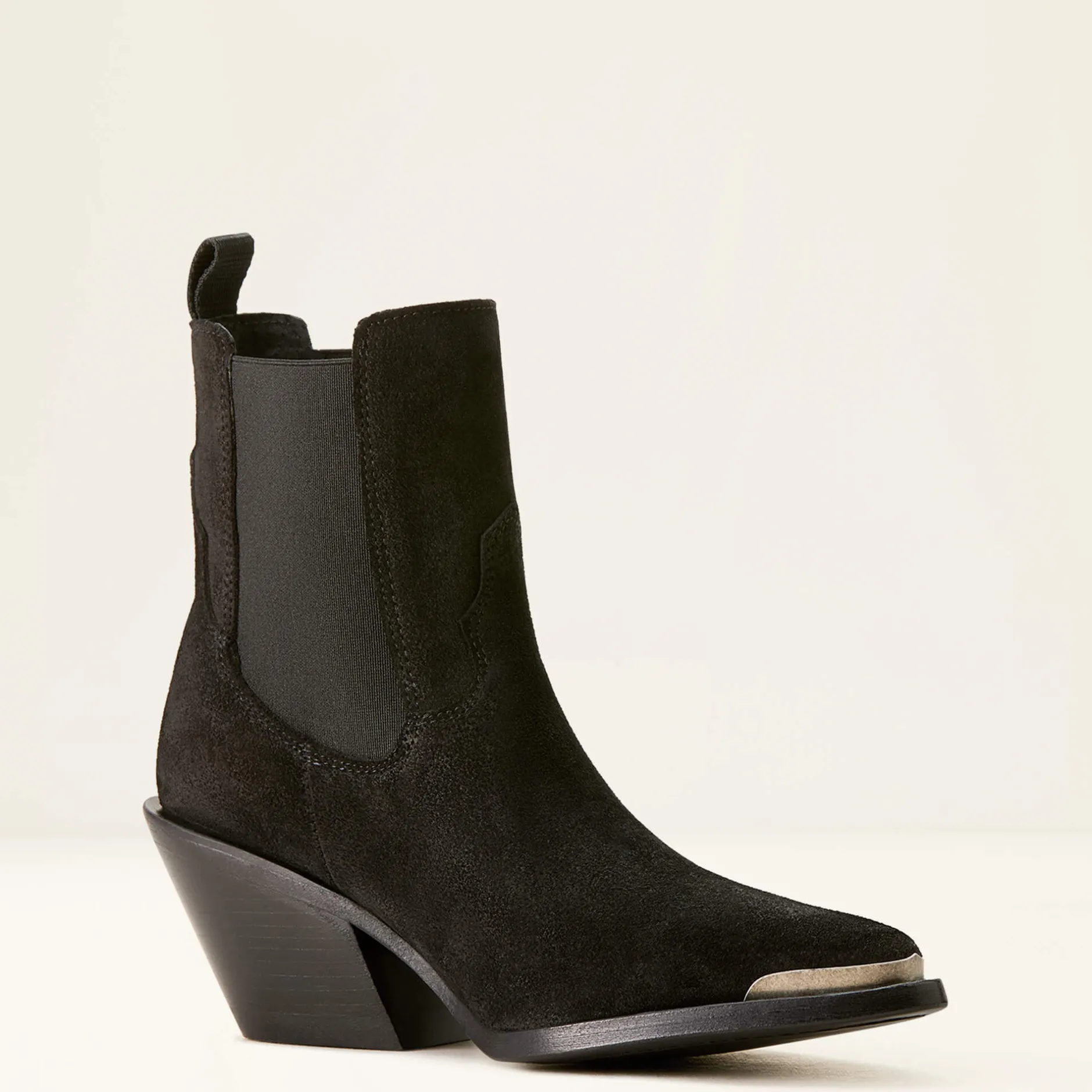 Ariat Fashion-Westernstiefel|Wildleder Schuhe & Stiefel*Shiloh Bootie DISTRESSED BLACK SUEDE