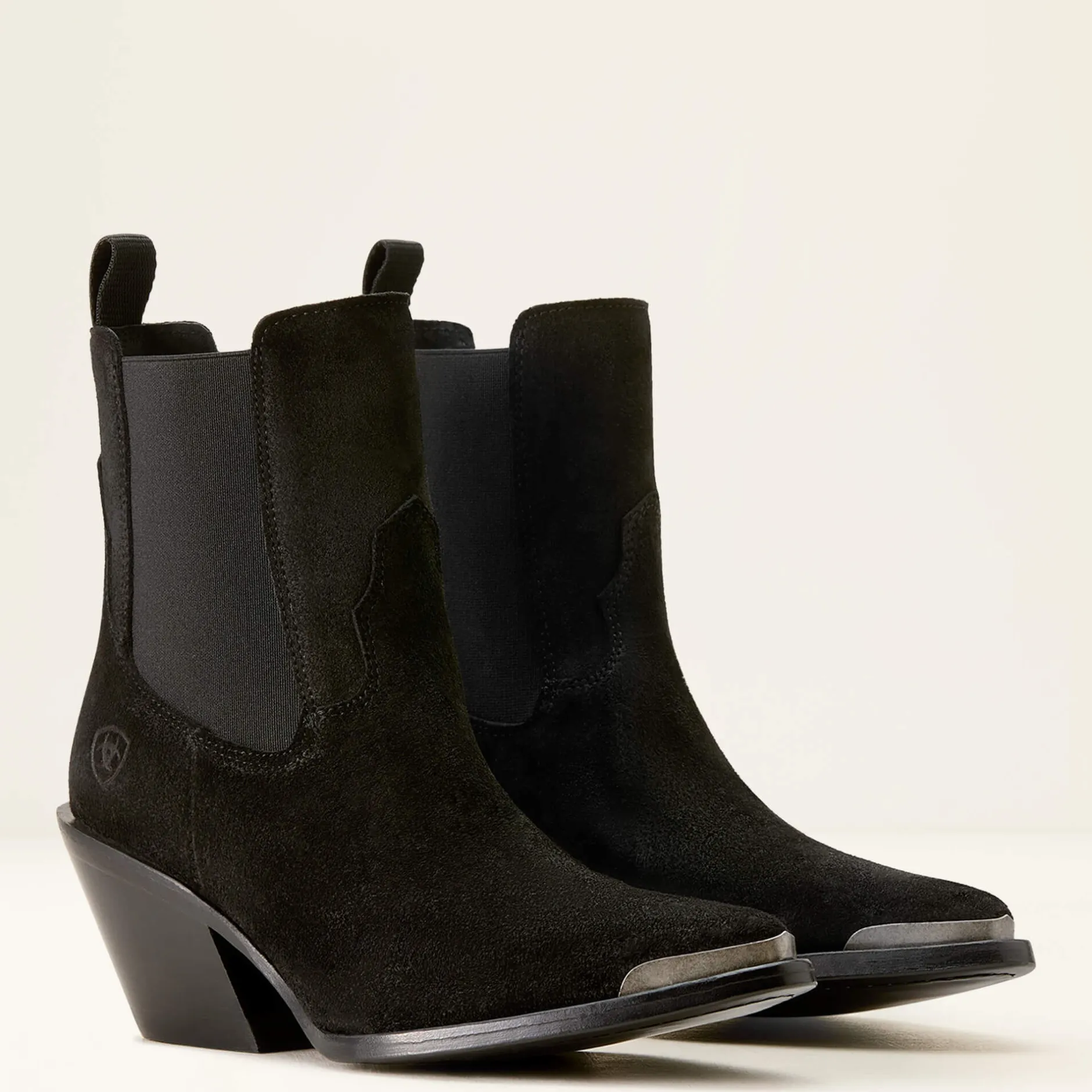 Ariat Fashion-Westernstiefel|Wildleder Schuhe & Stiefel*Shiloh Bootie DISTRESSED BLACK SUEDE