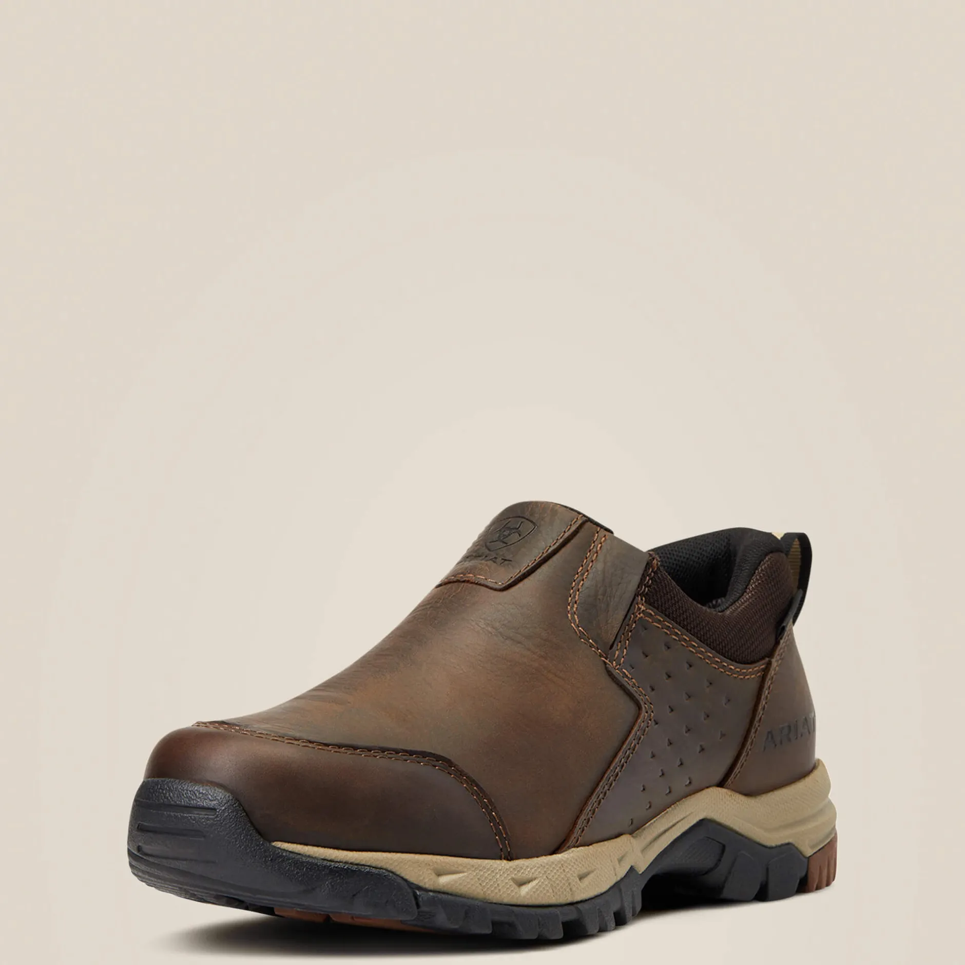 Ariat Wasserdichte Schuhe|Wanderschuhe*Skyline Slip On Waterproof DARK BROWN