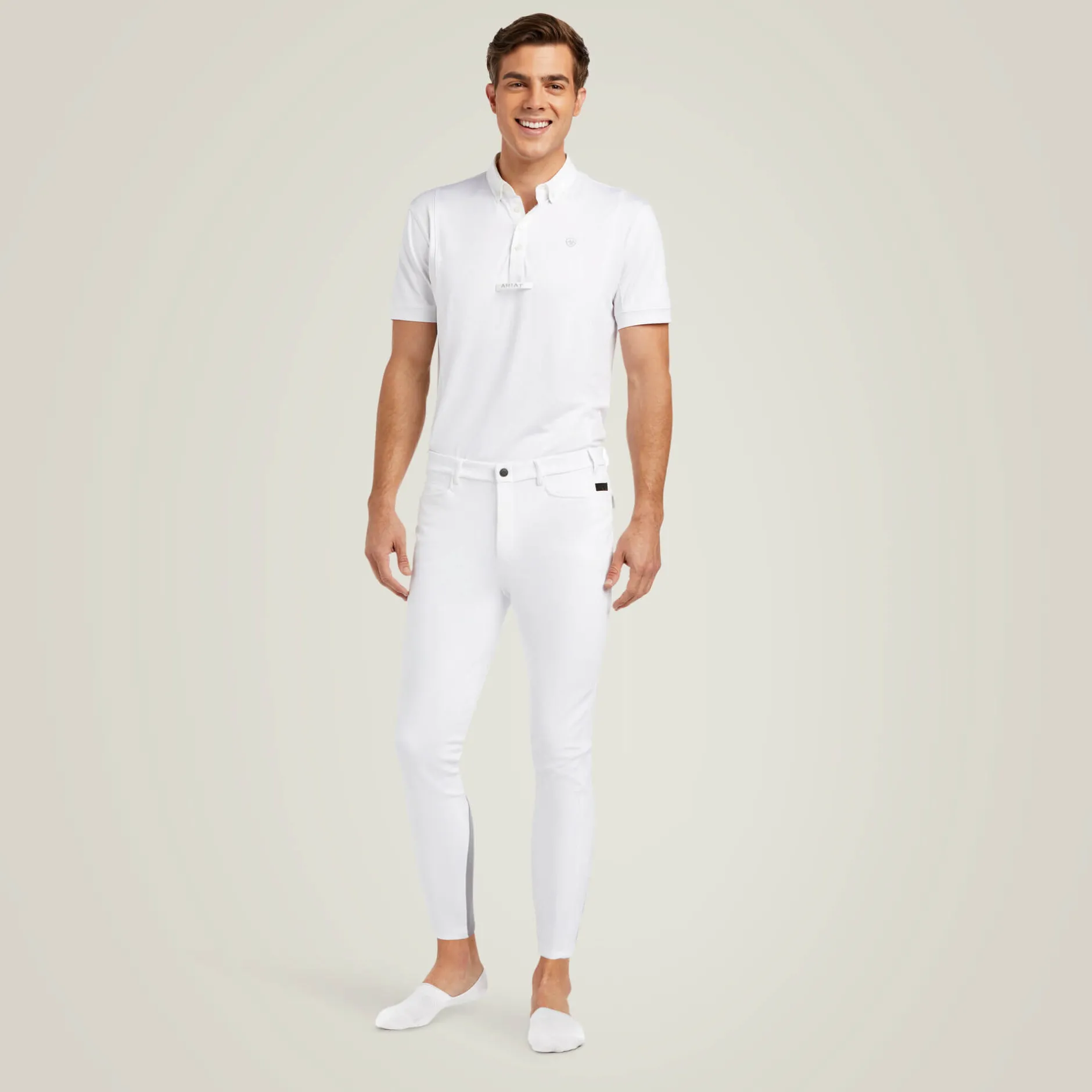 Ariat Reithosen*Speranza Knee Patch Breech WHITE