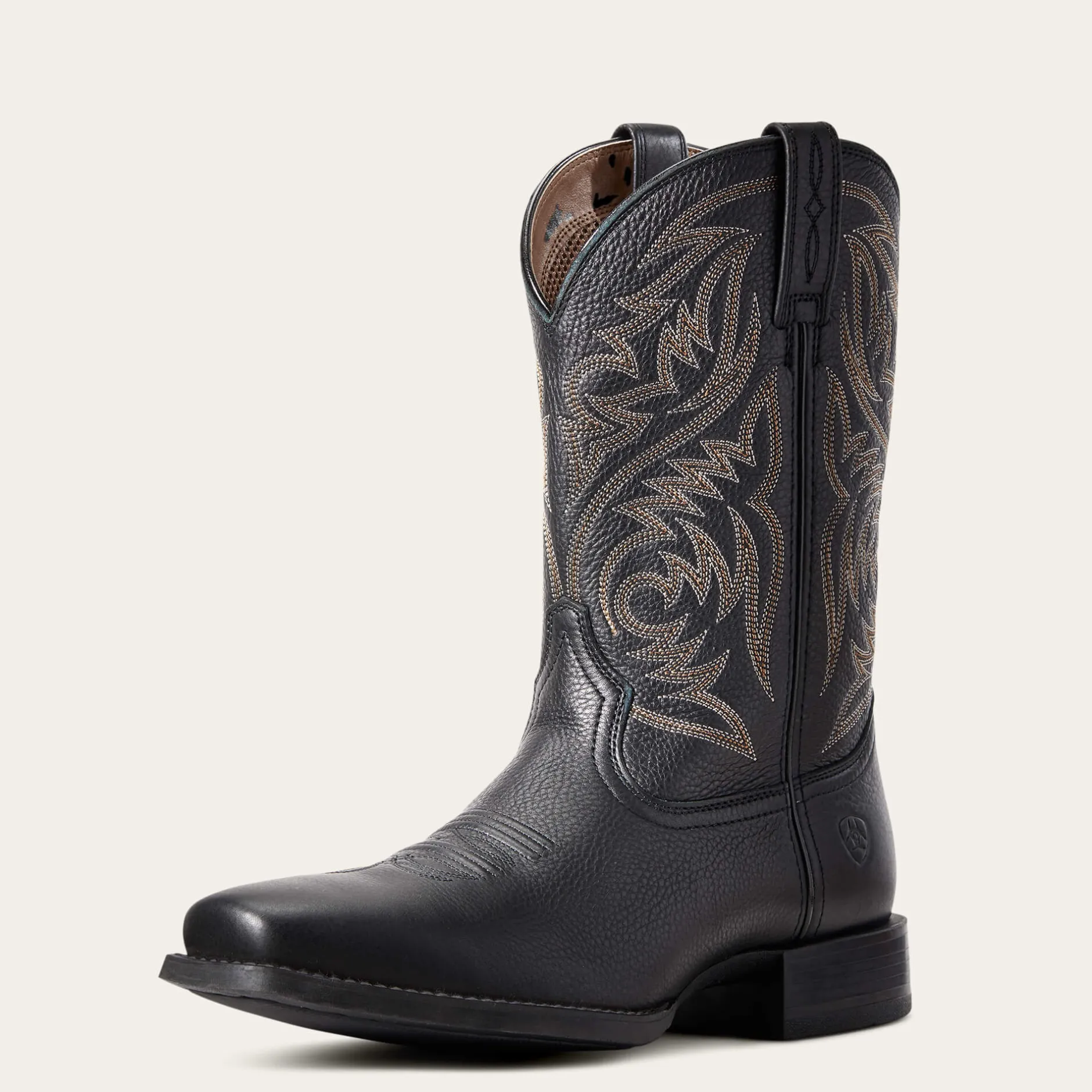 Ariat Performance Westernstiefel|Western*Sport Herdsman Western Boot BLACK DEERTAN