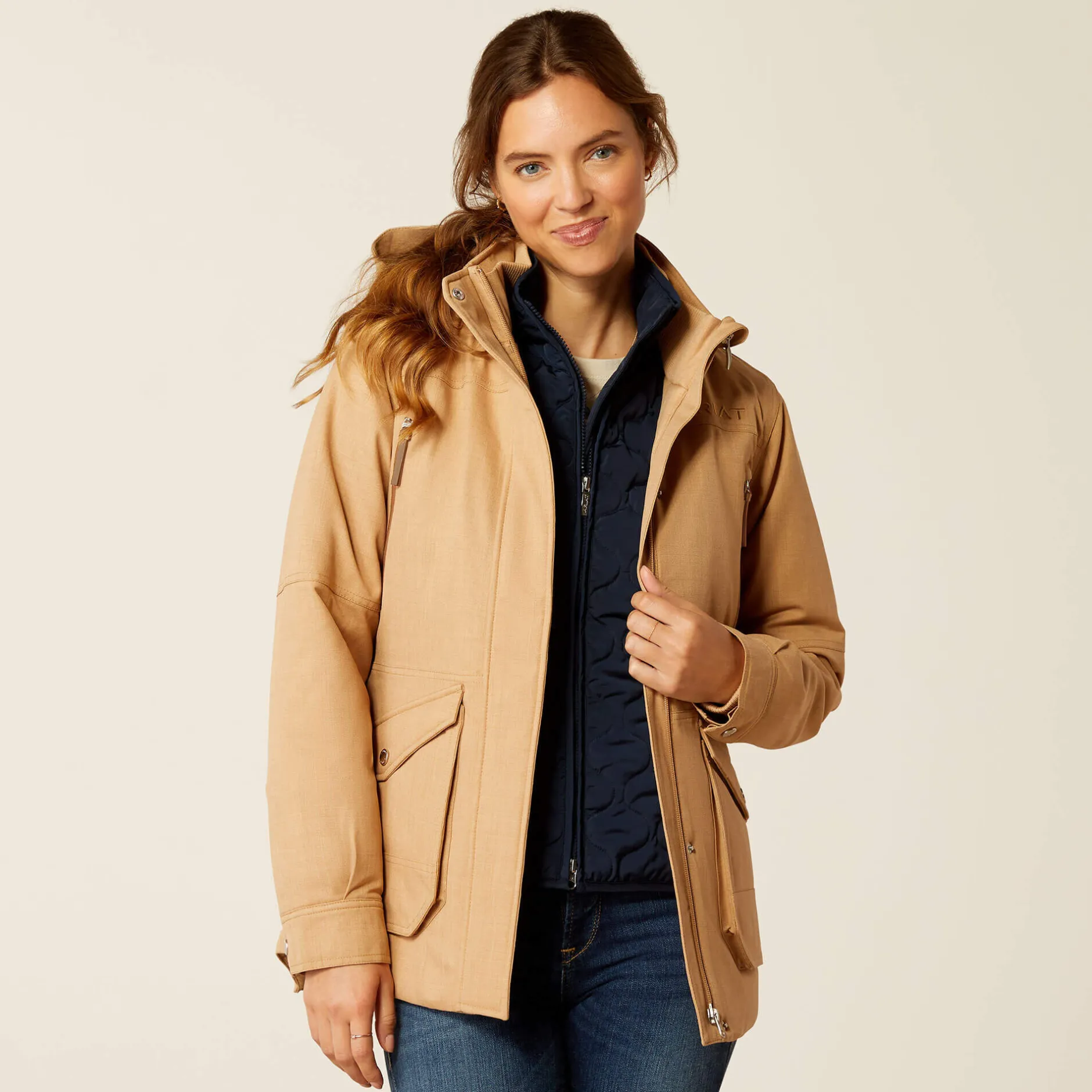 Ariat Oberbekleidung*Sterling Waterproof Insulated Parka TANNIN
