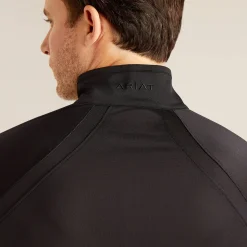 Ariat Oberteile & T-Shirts*Sunstopper 3.0 1/4 Zip Baselayer BLACK