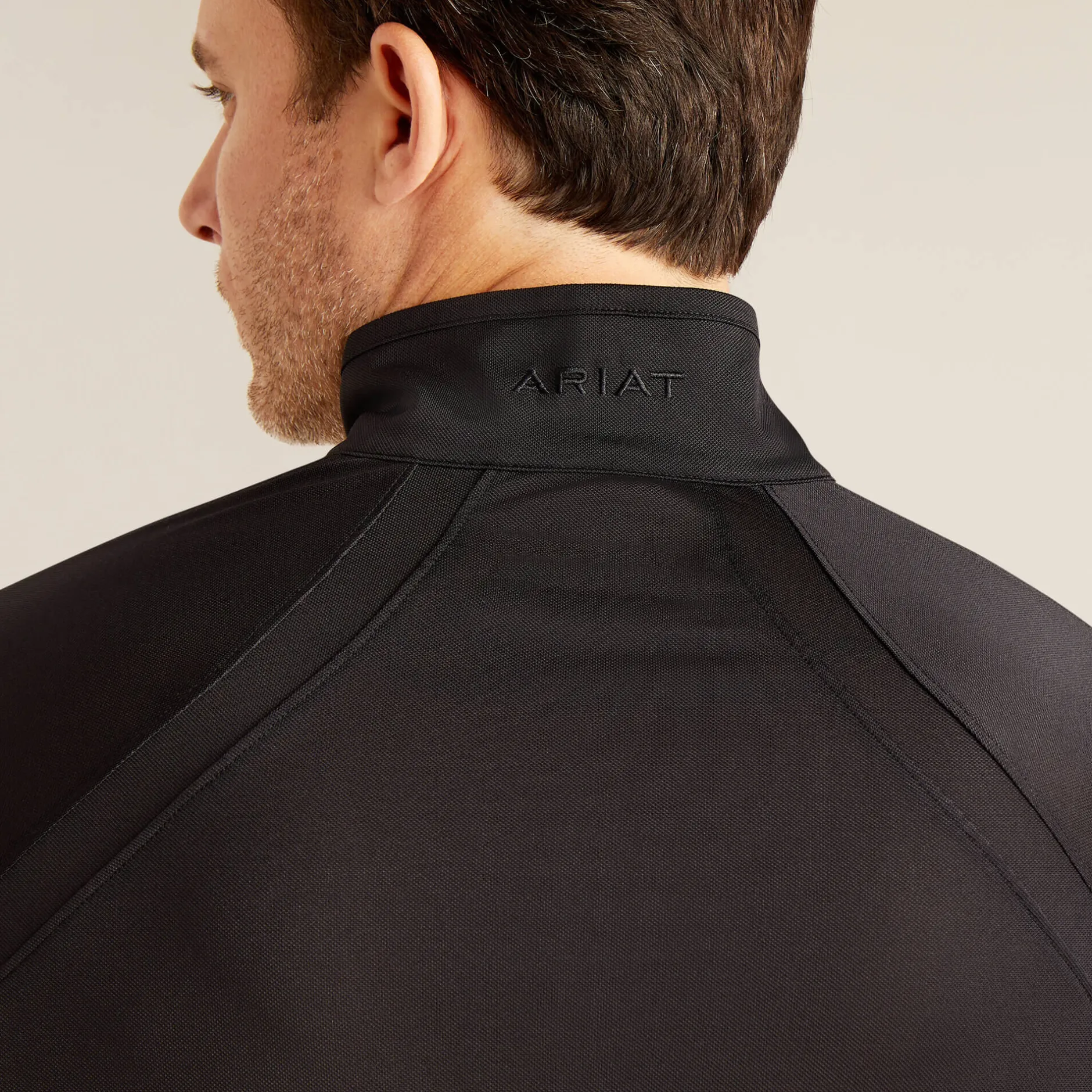 Ariat Oberteile & T-Shirts*Sunstopper 3.0 1/4 Zip Baselayer BLACK