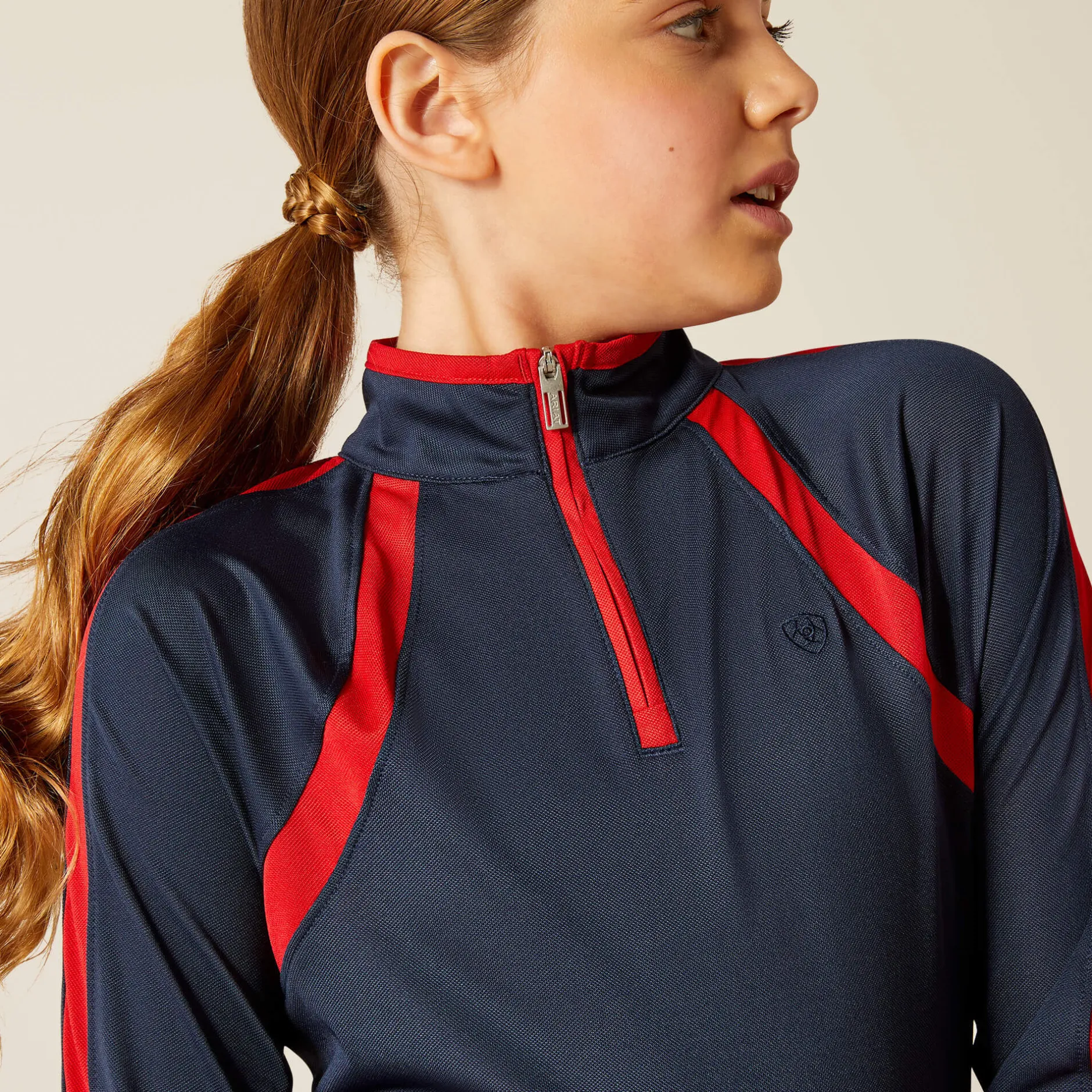 Ariat Oberteile & T-Shirts*Sunstopper 3.0 1/4 Zip Baselayer NAVYT