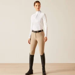 Ariat Turnierbekleidung*Sunstopper 3.0 Show Shirt WHITE