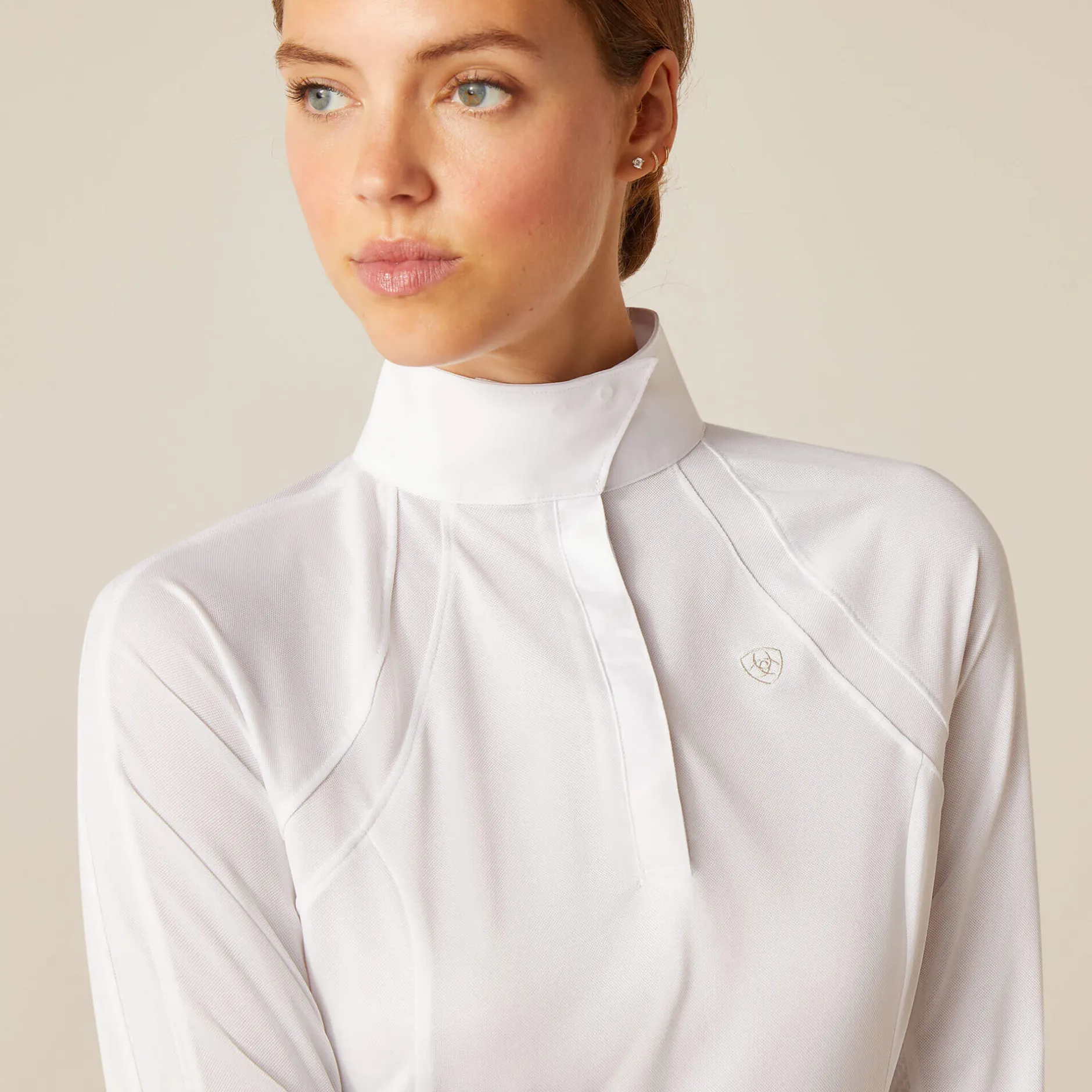 Ariat Turnierbekleidung*Sunstopper 3.0 Show Shirt WHITE