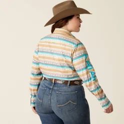 Ariat Westernhemden|Oberteile & T-Shirts*Team Kirby Stretch Western Shirt FALLON SERAPE PRINT