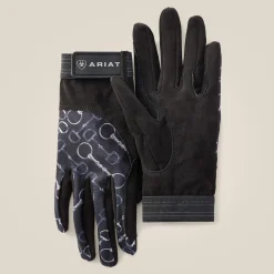 Ariat Handschuhe|Handschuhe*TEK Grip Glove CHARCOAL BIT PRINT