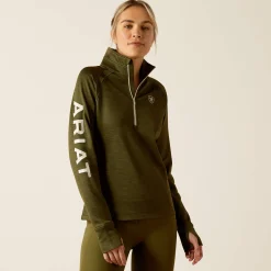 Ariat Sweatshirts & Hoodies*Tek Team 1/2 Zip Sweatshirt WINTER MOSS