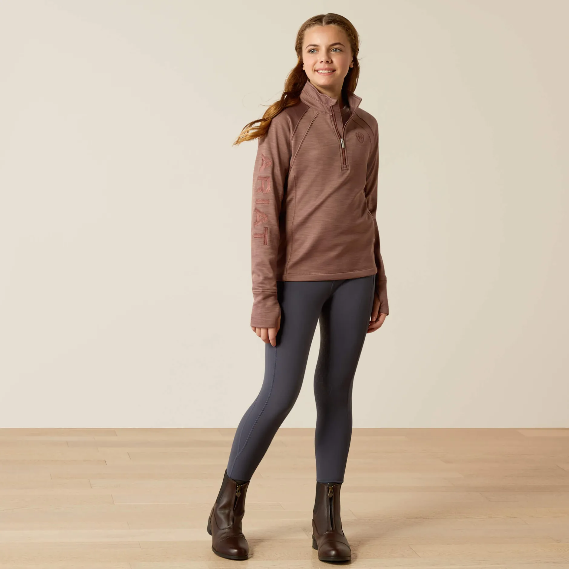 Ariat Sweatshirts & Hoodies*TEK Team 1/2 Zip Sweatshirt TWILIGHT MAUVE