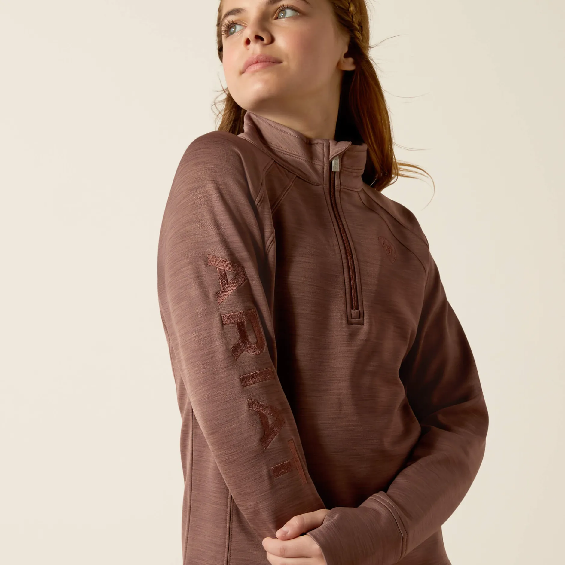 Ariat Sweatshirts & Hoodies*TEK Team 1/2 Zip Sweatshirt TWILIGHT MAUVE