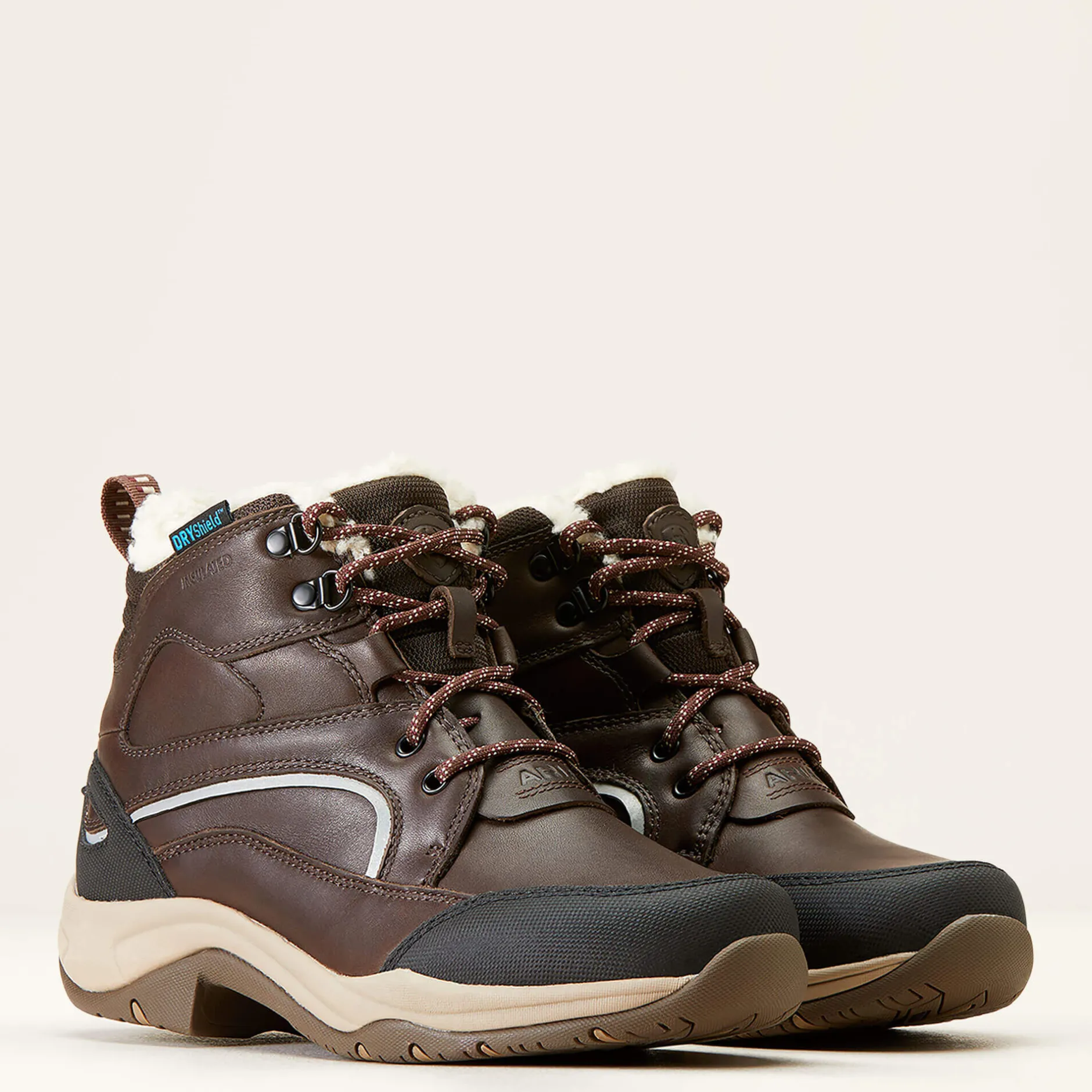 Ariat Wasserdichte Schuhe|Reiten*Telluride Waterproof Insulated Boot DARK BROWN
