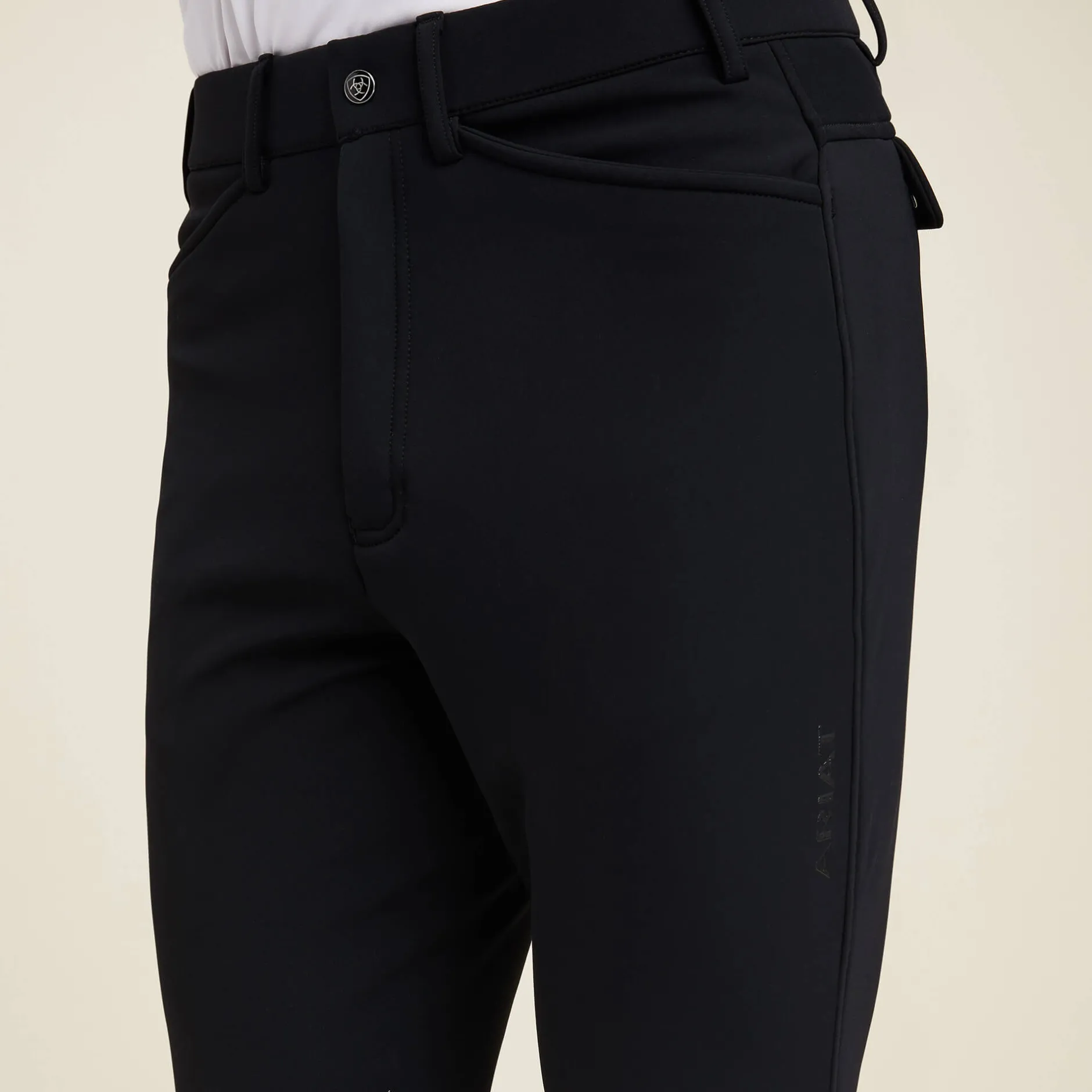 Ariat Reithosen*Tri Factor Frost Insulated Knee Patch Breech BLACK