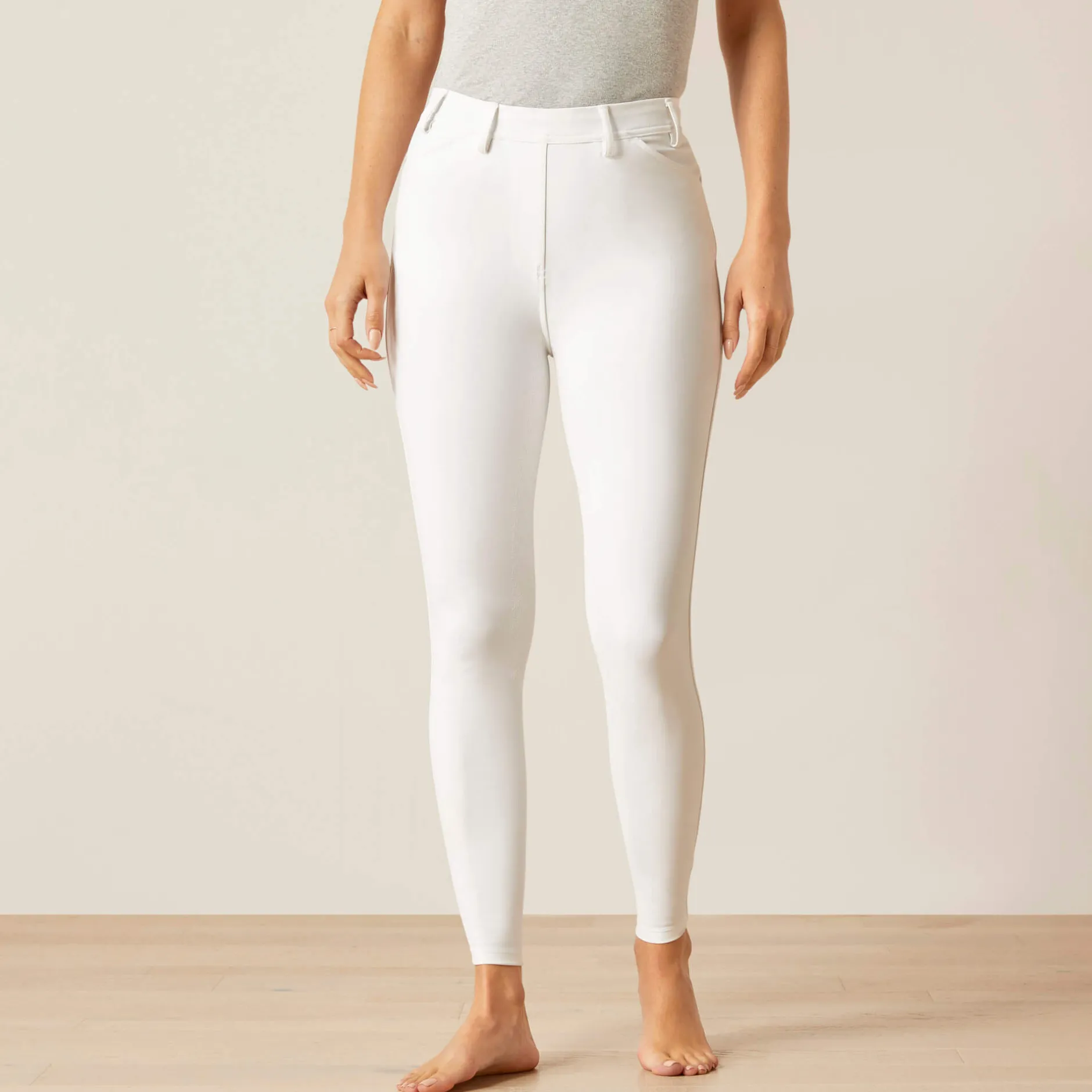Ariat Reithosen- & Leggings*Tri Factor Full Seat Tight WHITE