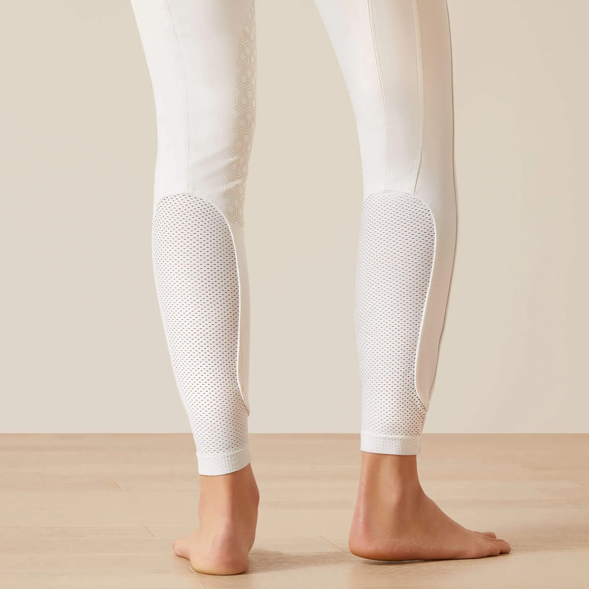 Ariat Reithosen- & Leggings|Turnierbekleidung*Tri Factor Grace Knee Patch Breech WHITE